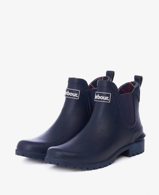 Barbour Barbour Wilton Chelsea Boot Welly Navy