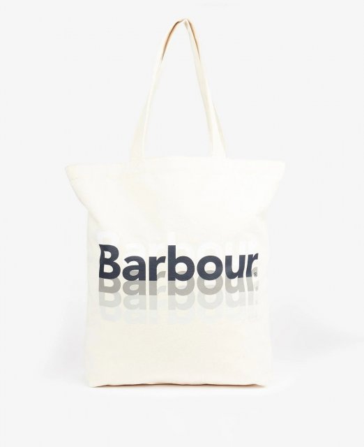 Barbour Barbour Logo Cotton Tote Bag