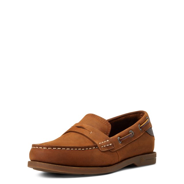 Ariat Ariat Azur Boat Shoe Walnut