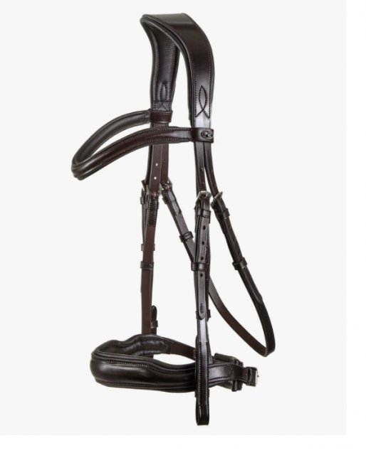 Premier Equine Rivere Snaffle Bridle Black/Brown - Build a Bridle