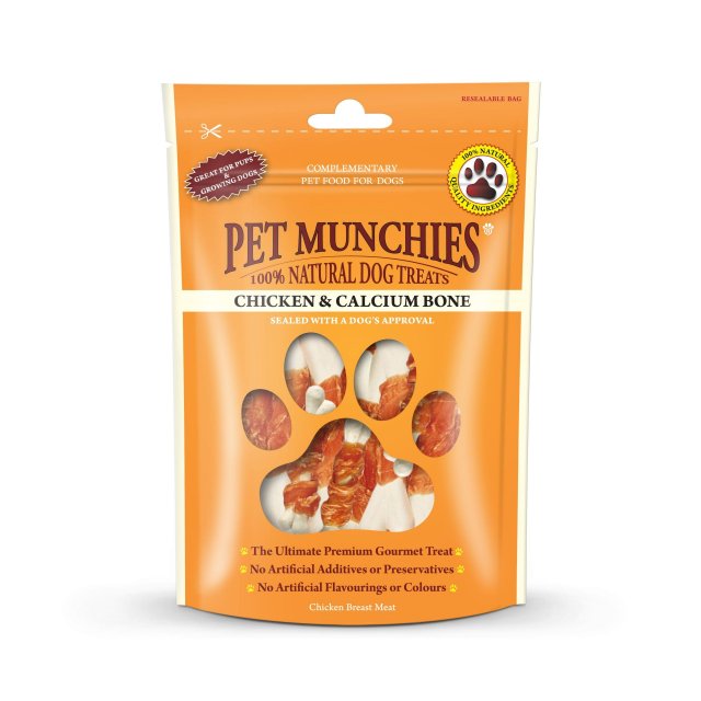 Pet Munchies PET MUNCHIES CHICKEN & CALCIUM - 100G