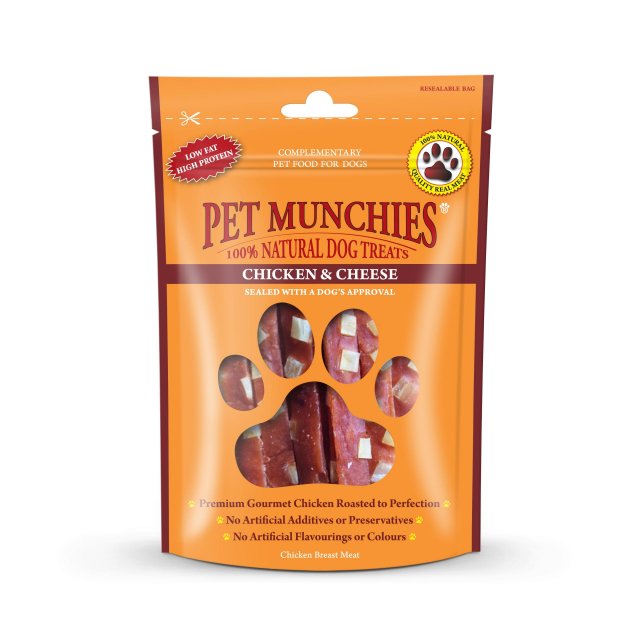 Pet Munchies Pet Munchies Chicken & Cheese - 100g