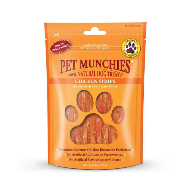 Pet Munchies PET MUNCHIES CHICKEN STRIPS - 90G