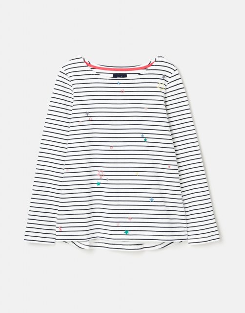 Joules Joules Harbour Embroidery Detail Top