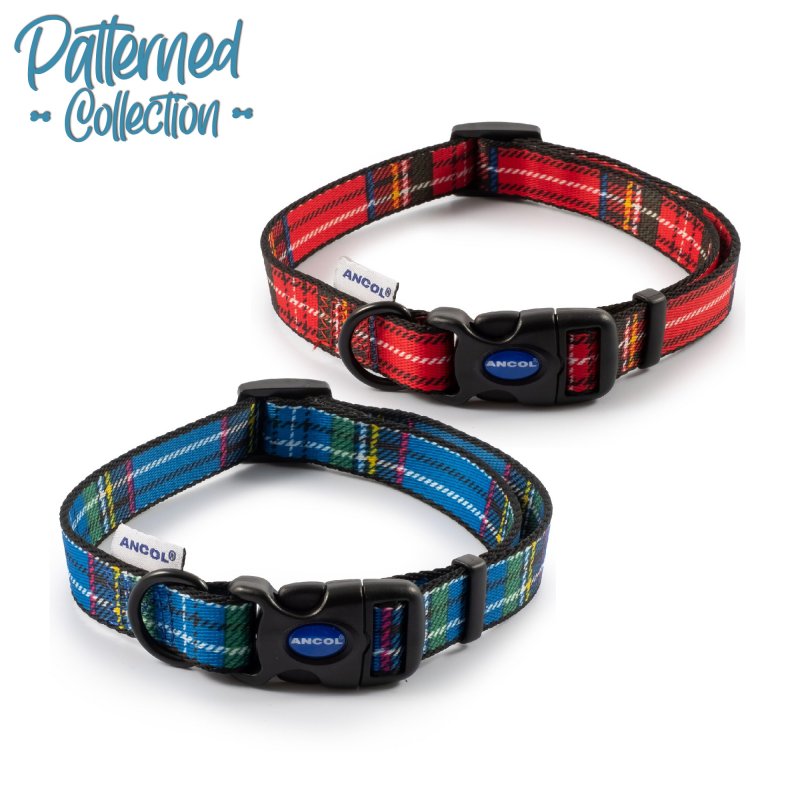 Ancol Ancol Tartan Collar - Size 1-2 / 20-30cm