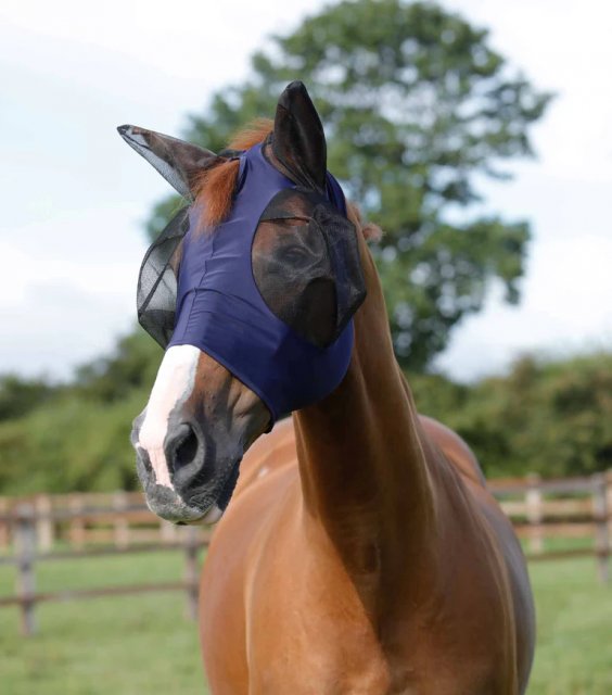 Premier Equine Comfort Tech Lycra Fly Mask