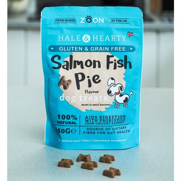 Zoon Zoon Hale & Hearty Salmon Fish Pie Grain Free Treats - 150g