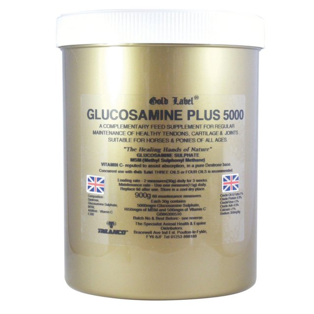 Gold Label GOLD LABEL GLUCOSAMINE PLUS 5000 - 900G