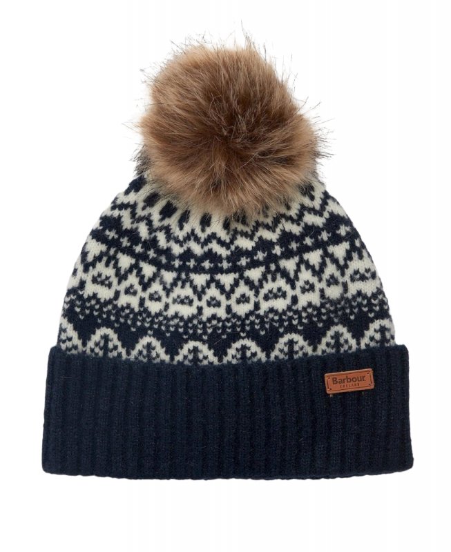 Barbour Barbour Alpine Fair Isle Pom Beanie