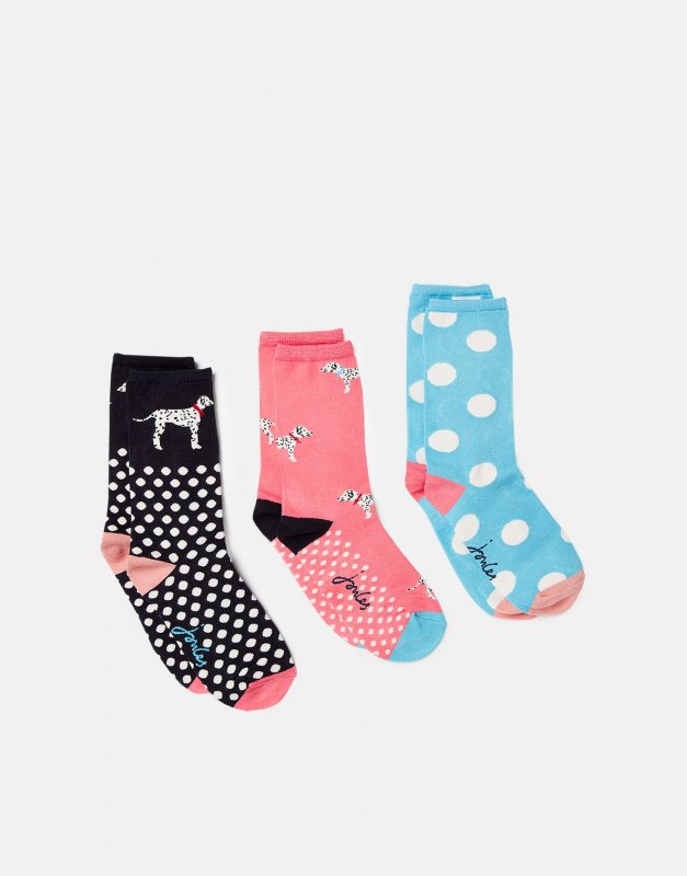 Joules Joules Excellent Everyday Sock Pack - 3pk