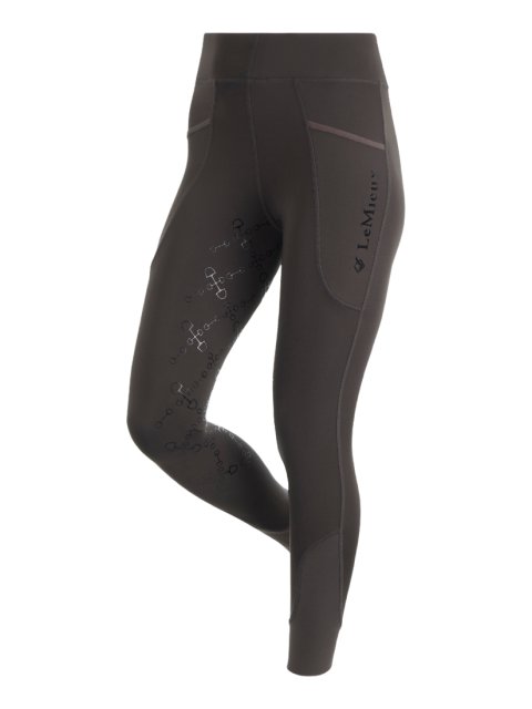 LeMieux LeMieux Winter Pull On Breeches - Liquorice