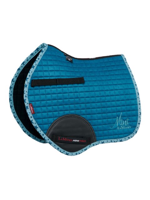 LeMieux LeMieux Mini Jump Suede Square - Marine