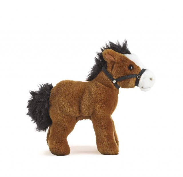 Living Nature Living Nature Horse With Bridle Soft Toy - 23cm