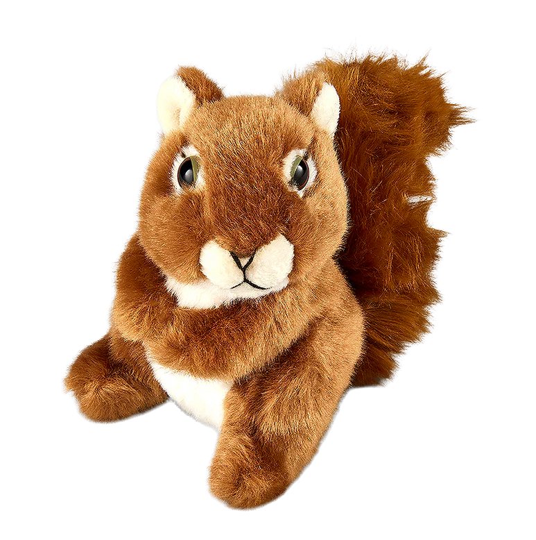 Living Nature Living Nature Medium Squirrel Soft Toy - 14cm