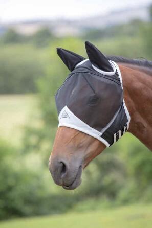 Shires Equestrian SHIRES FINE MESH FLY MASK WITH EARS 6662