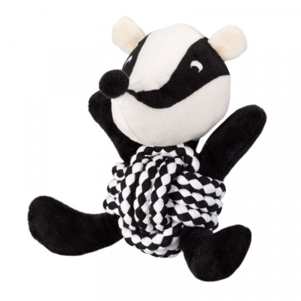 Zoon Zoon Rope Ball Badger Playpal