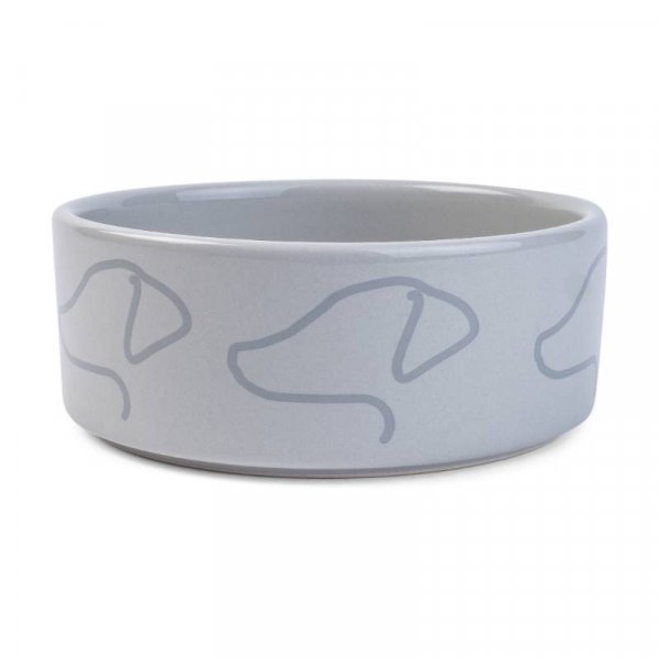Zoon Zoon Grey Ceramic Bowl - 15cm