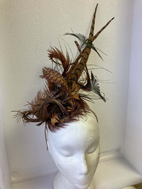 Yorkshire Feathers Yorkshire Feathers Pheasant Fascinator