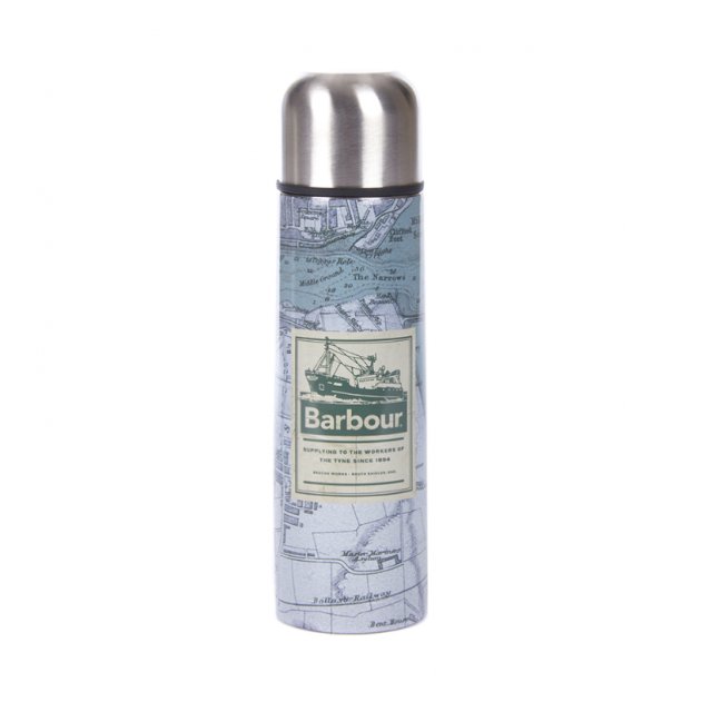 Barbour Barbour Archive Map Flask