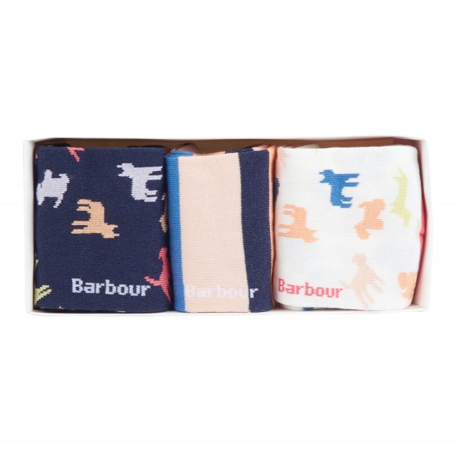Barbour Barbour Multi Dog Sock Set