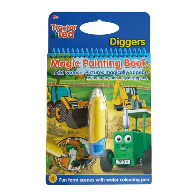 Tractor Ted Tractor Ted Magic Painting Book - Digger