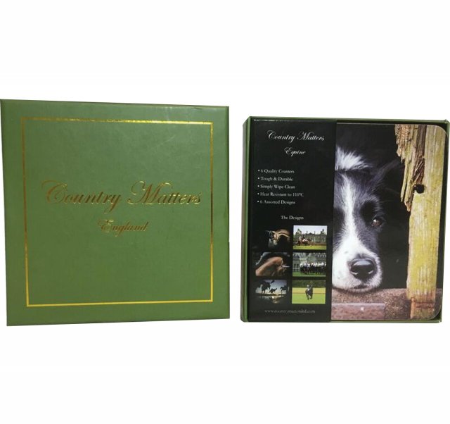 Country Matters Country Matters Collie Coasters