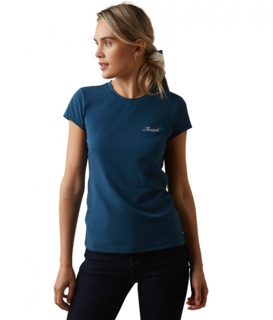 Ariat Ariat Women's Logo Script SS T-Shirt