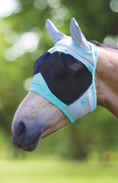 Shires Equestrian Shires Flyguard Pro Air Motion Fly Mask With Ears