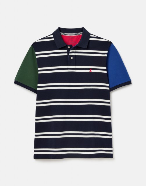 Joules Colour Block Woody Polo Shirt - Robinsons Equestrian