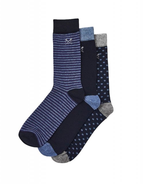 Crew Clothing Crew Clothing Men's Bamboo Socks - 3pk