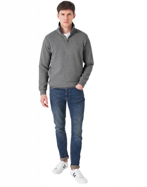 Crew Clothing Crew Clothing Men's Classic Half Zip Sweatshirt