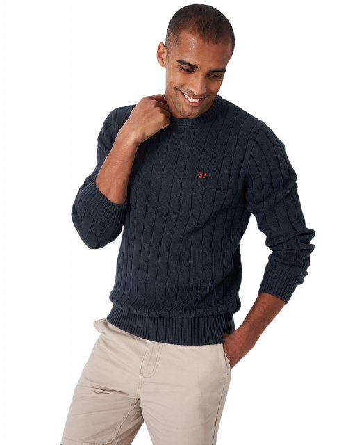 Crew Clothing Crew Clothing Men's Regatta Cable Crew Jumper