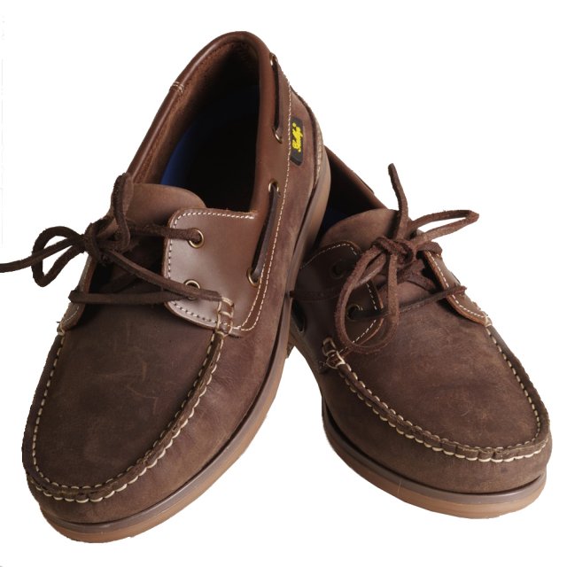 Gallop Gallop Deck Shoes Brown