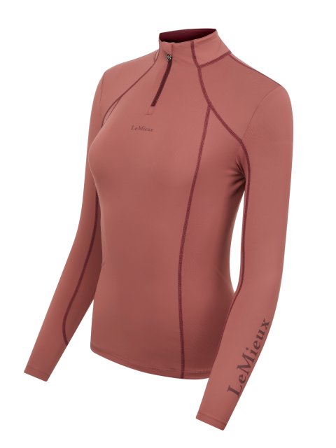LeMieux Liberte Base Layer Technical Wicking Active Stretch Shirt