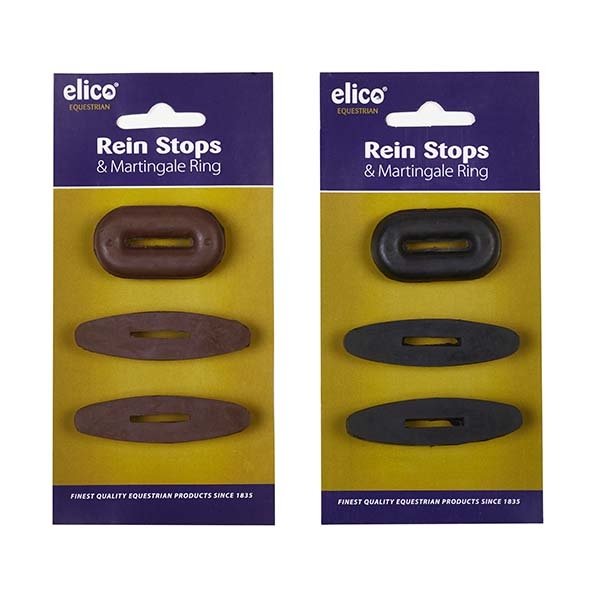 Elico Elico Rein Stops/Martingale Ring Blister Pack