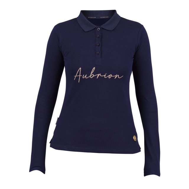 Shires Equestrian Shires Ladies' Aubrion Team Long Sleeve Polo