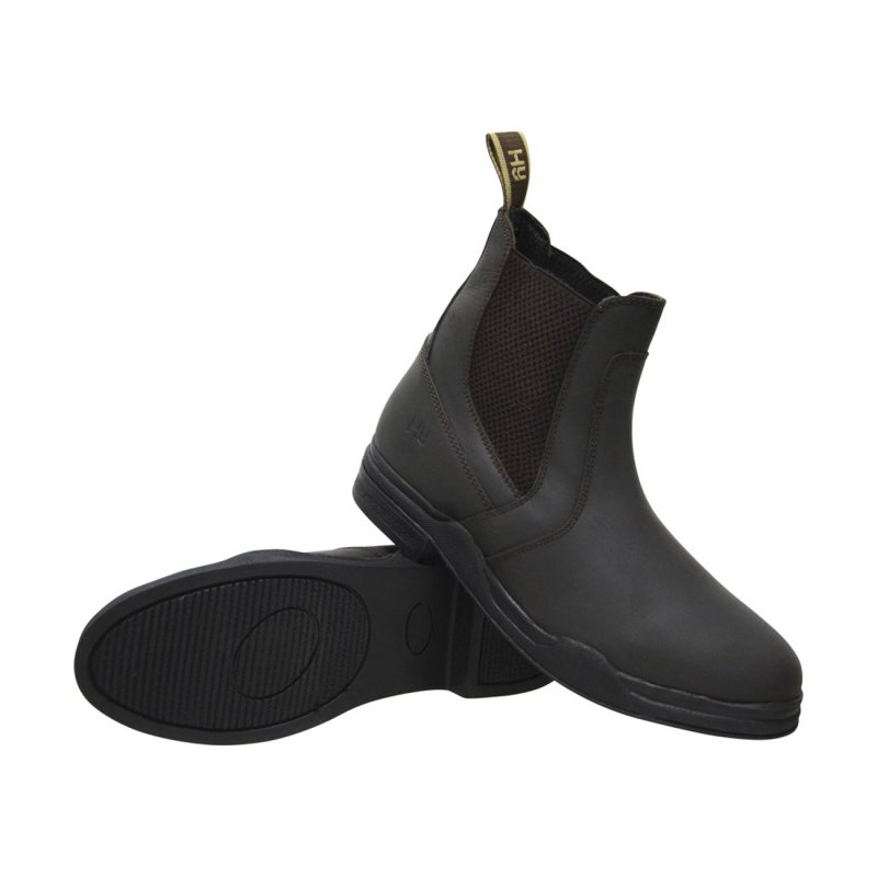 HyLAND Wax Leather Jodhpur Boot