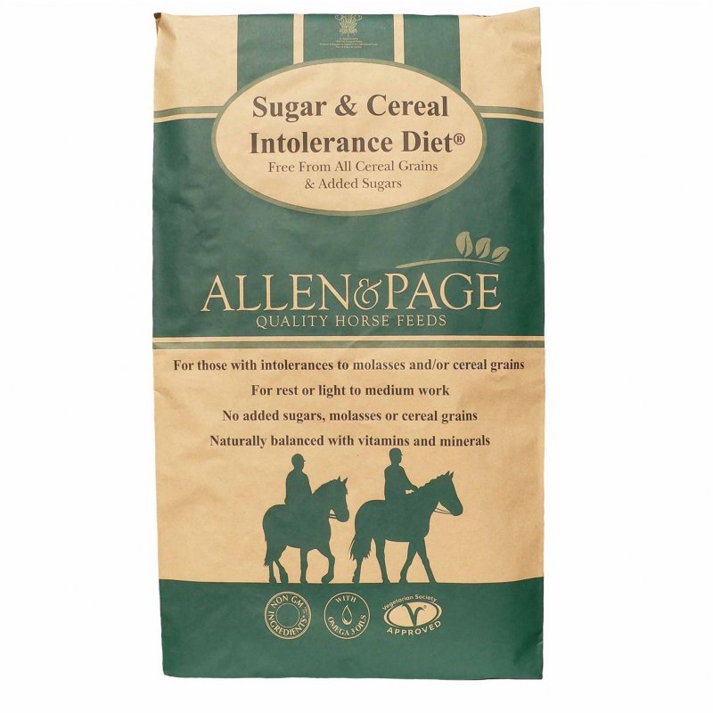 Allen & Page Allen & Page Sugar/Cereal Intol - 20kg