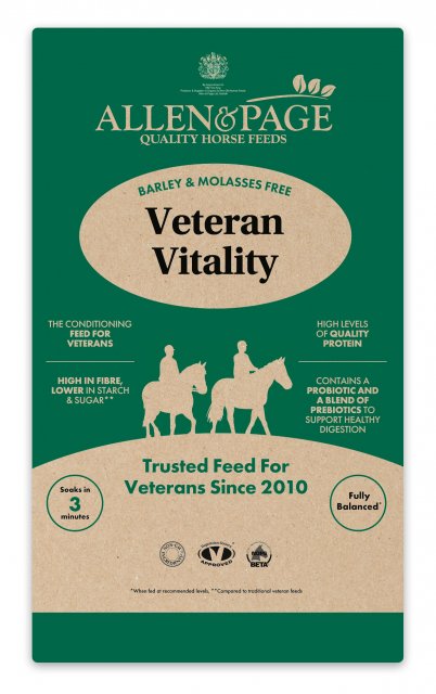 Allen & Page Allen & Page Veteran Vitality - 20kg