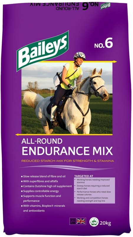 Baileys Baileys No. 6 All Round Endurance Mix - 20kg