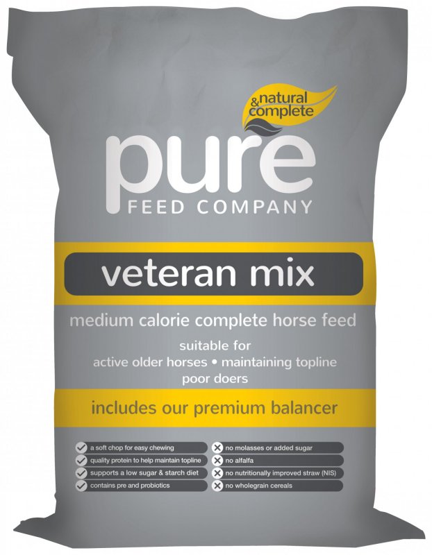 Pure Feed Company Pure Veteran Mix - 15kg