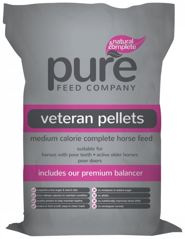 Pure Feed Company Pure Veteran Pellets - 15kg