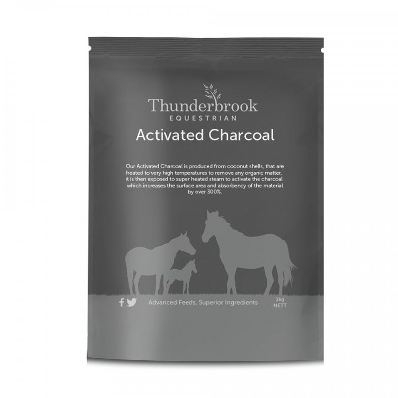 Thunderbrook Thunderbrook Equestrian Activated Charcoal - 1kg