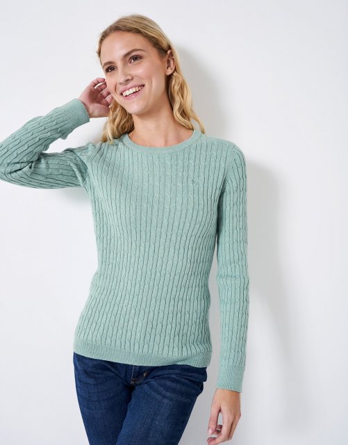 Crew Clothing Crew Clothing Ladies' Heritage Cable Knit Jumper