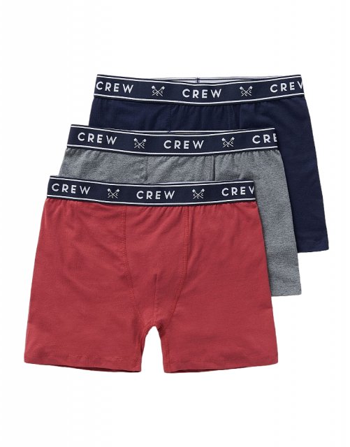 Crew Clothing Crew Men's Jersey Boxers - 3pk