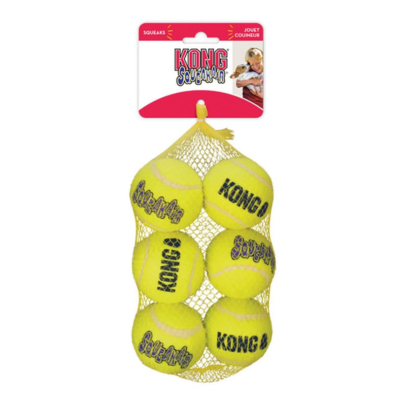 KONG Kong Squeakair Ball - Medium - 6PK