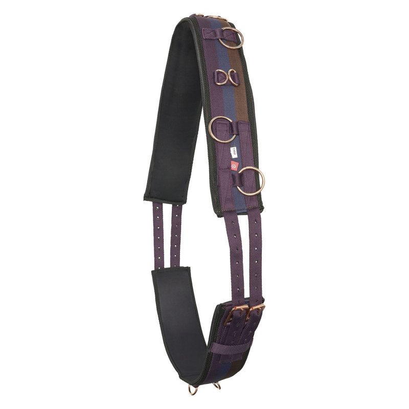 Imperial Riding Imperial Riding Lunging Girth Deluxe Extra Multi Bordeaux