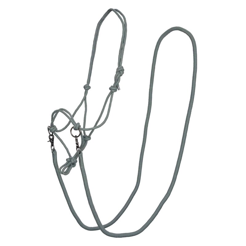 Imperial Riding Imperial Riding Rope Headcollar Irhfree Ride Sage Green