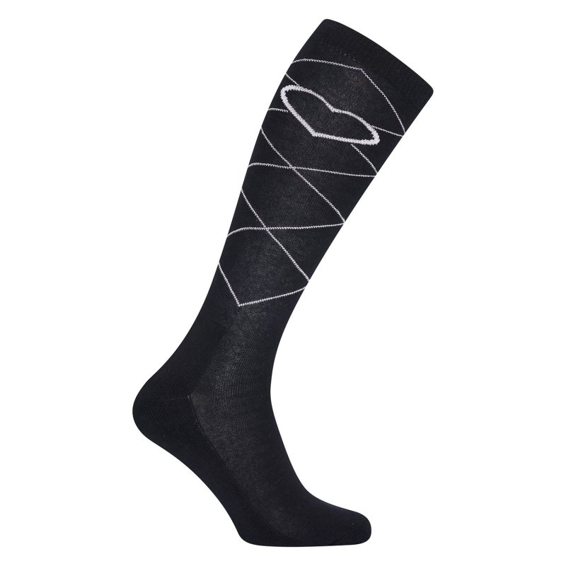 Imperial Riding Imperial Riding Socks Irhimperial Heart Navy