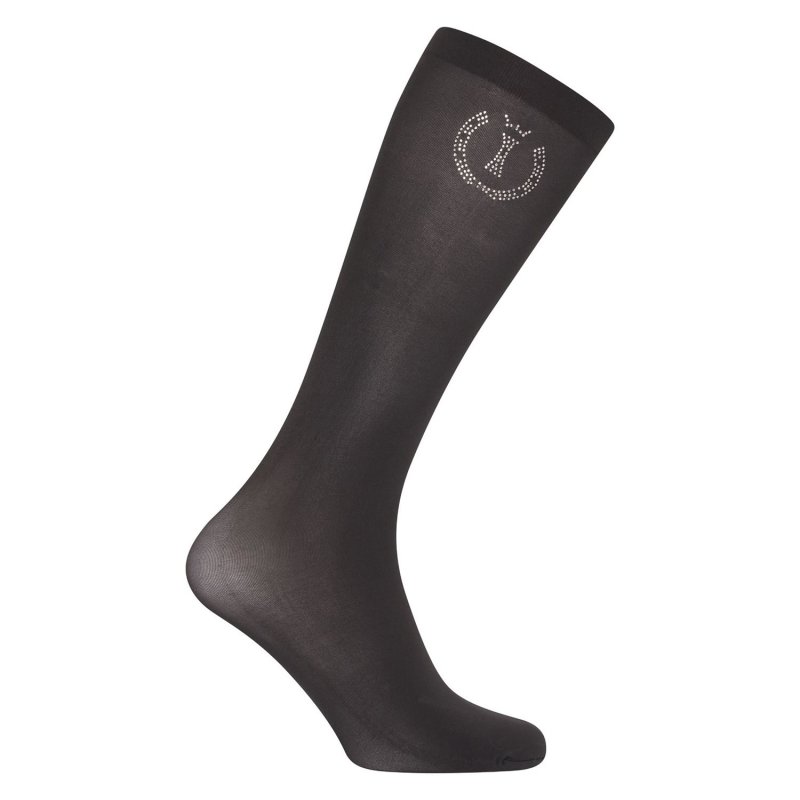 Imperial Riding Imperial Riding Socks Irhimperial Sparkle Dark Olive